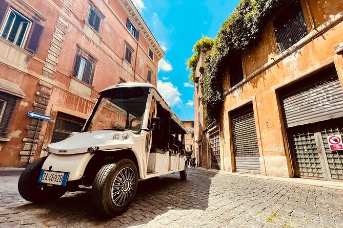 Rome: 3 Hours Private/Group Tour Golf cart with Gelato - Why a golf cart works so well for a 3-hour Rome hit