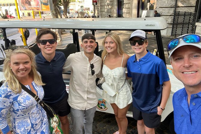 Rome: 3 Hours Private/Group Tour Golf cart with Gelato - Colosseum from the cart: the panoramic hit, without the entry pressure