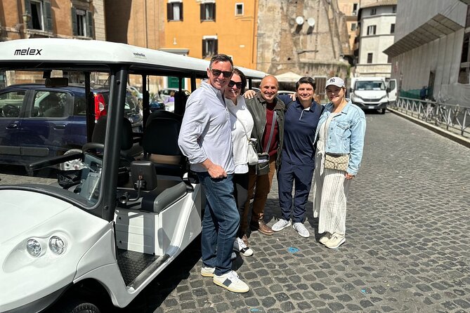 Rome: 3 Hours Private/Group Tour Golf cart with Gelato - Hotel pickup and the start point: fewer headaches, more sightseeing