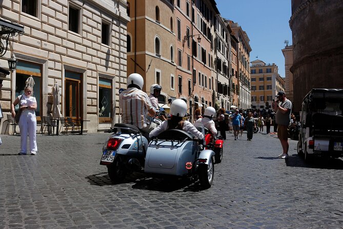 Rome 3 hours Vespa Sidecar Private Tour with Gelato - Terrazza del Gianicolo: The View That Resets Your Brain