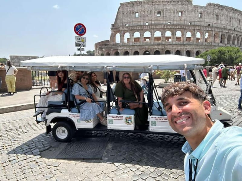 Rome: 4-Hour Golf Cart Tour with Hotel Pickup and Drop-Off - Piazza Venezia and the Victor Emmanuel II Monument: A Strategic Viewpoint Stop