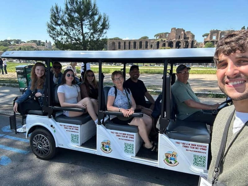 Rome: 4-Hour Golf Cart Tour with Hotel Pickup and Drop-Off - Crossing the Tiber to Via Giulia: Seeing Renaissance Rome at Speed