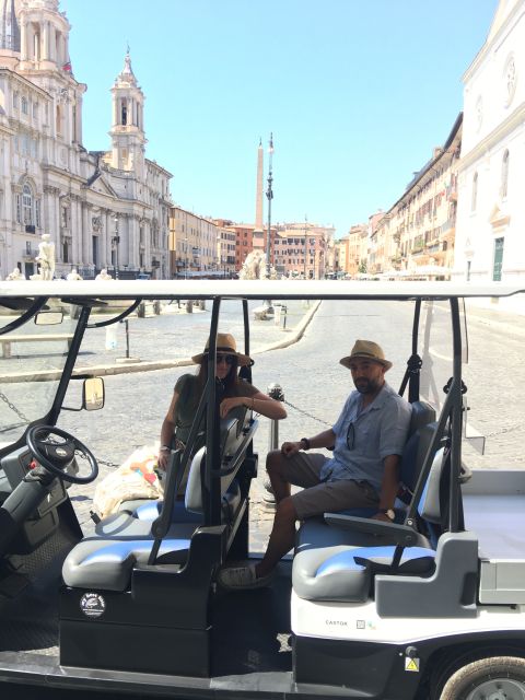 Rome: 4-Hour Private Afternoon Golf Cart City Tour - Quieter Back Streets and Meaningful Churches (Beyond the Postcard Route)
