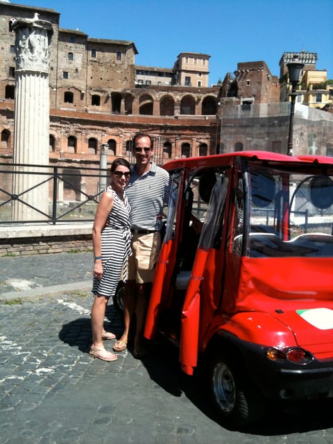 Rome: 4-Hour Private Afternoon Golf Cart City Tour - Comfort, Photos, and Wheelchair-Friendly Practicalities
