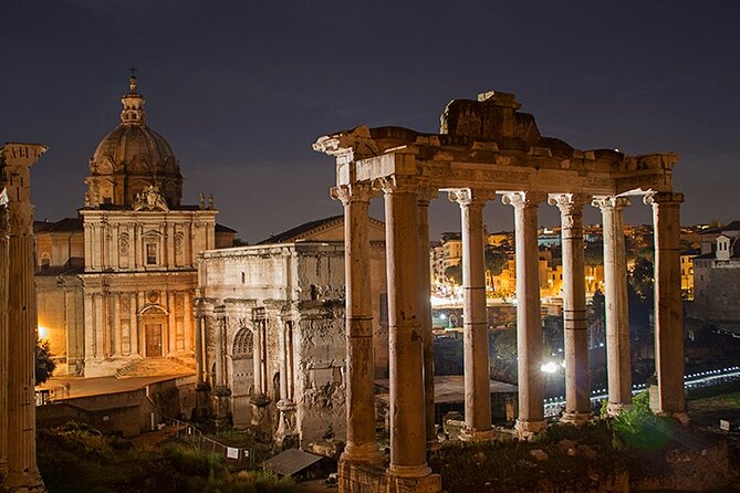 Rome After Dark: Explore the Eternal City Under the Moonlight - Palatine Hill: famous views, but plan for paid entry