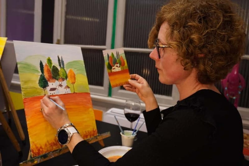 Rome: Afternoon Paint and Sip Experience in Piazza Navona - What You Take Home: The Finished Painting