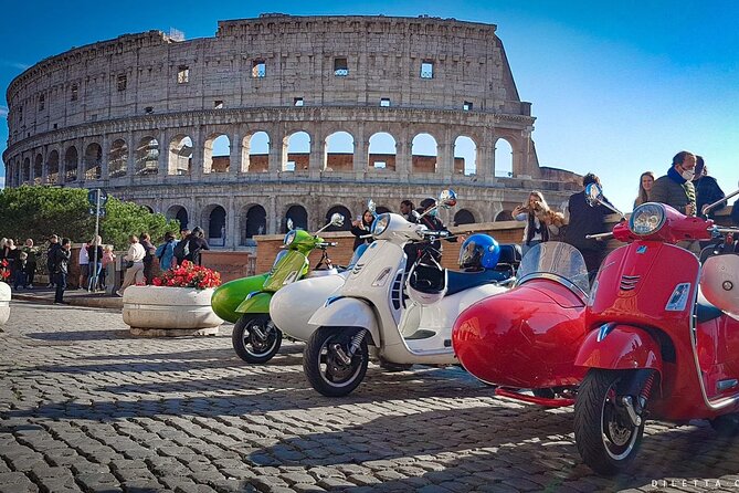 Rome Afternoon Sightseeing Vespa Sidecar Tour with Gourmet Gelato - Quirinale Palace on the hill: royal Rome without the museum fatigue