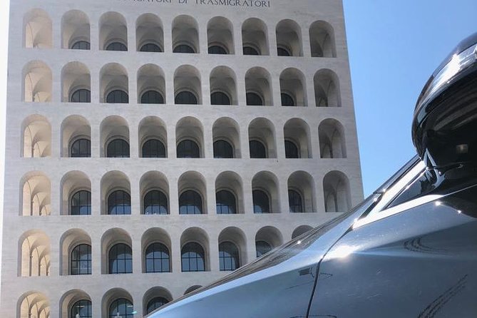 Rome Airport Transfer - ONE WAY - Optional Add-On: 3 Hours of Rome Sightseeing With Your Driver
