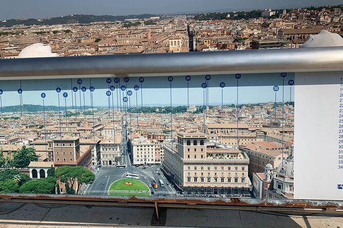 Rome: Altar of the Fatherland Elevator and Museums Tickets - The Panoramic View App and Multimedia Video: Smart Help, If It Works