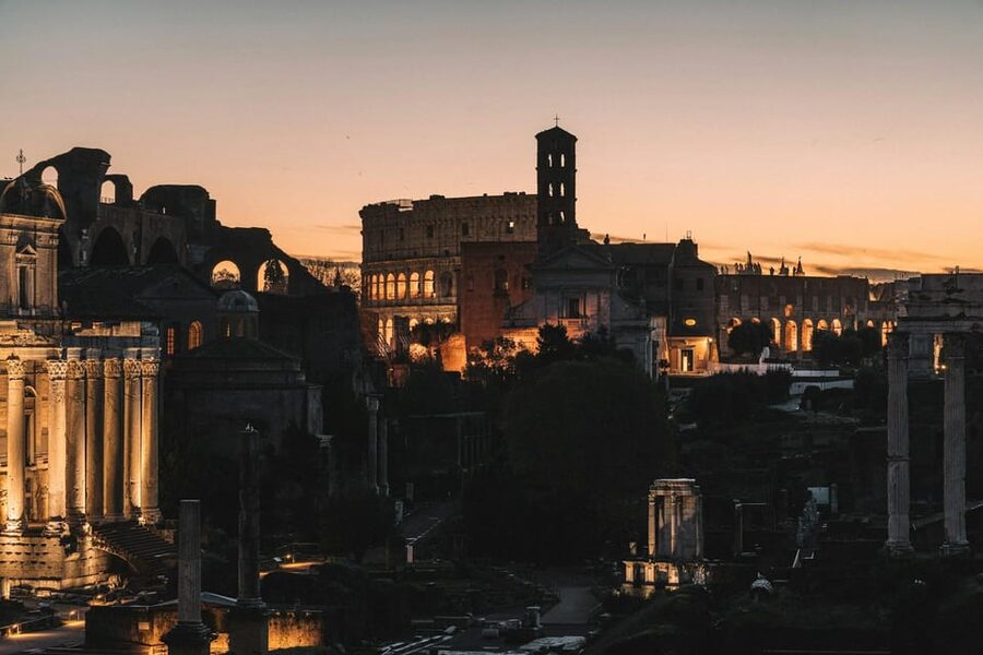 Rome: Ancient Rome Night Tour - Via dei Fori Imperiali: walking the imperial timeline in 10 minutes