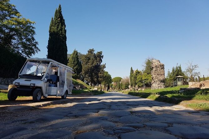 Rome: Appian Way & Catacombs Golf Cart Tour - Shared|Small groups - Starting at Via Appia Antica: Setting Yourself Up for an Easy Start
