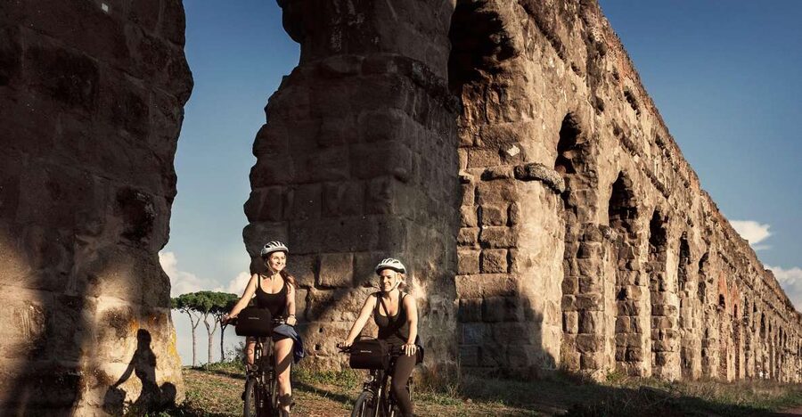 Rome: Appian Way, Catacombs & Roman Aqueducts Top EBike Tour - From Aurelian Walls to St. Sebastian’s Gate: The Start of Your Ancient Route