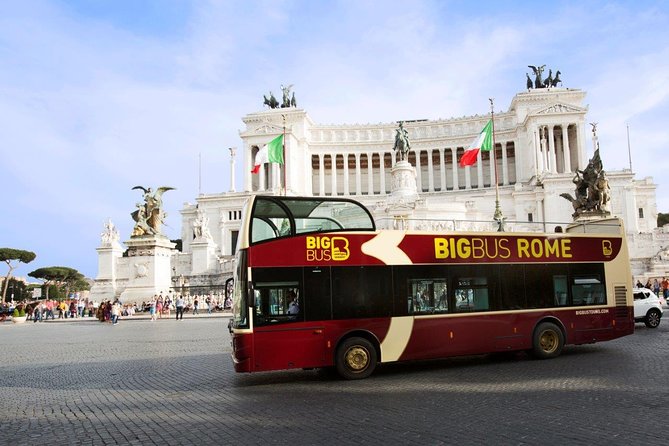 Rome: Big Bus Hop-on, Hop-off Open-Top Sightseeing Tour - Big Bus Rome in plain terms: ride, listen, then explore