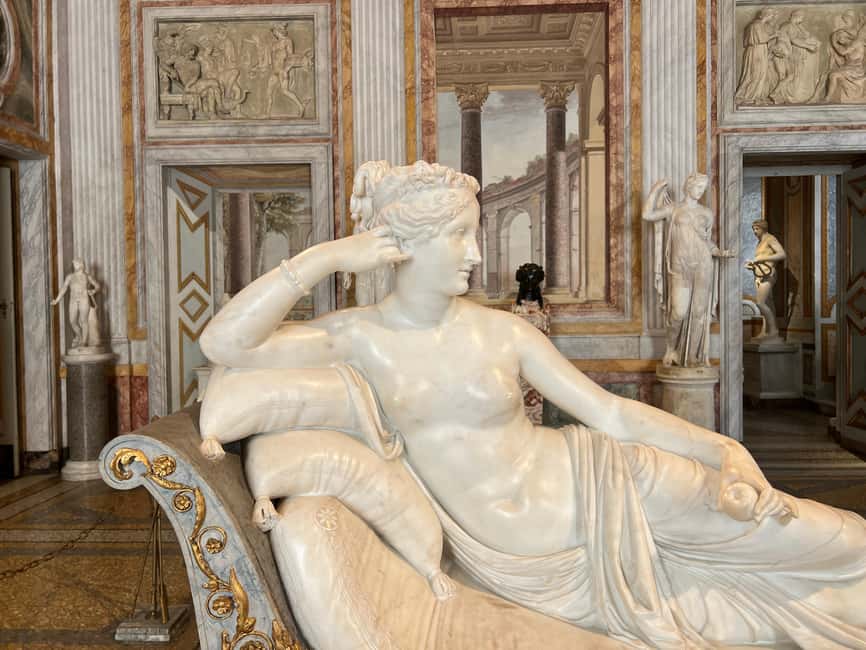 Rome: Borghese Gallery Fast Access Tour or Ticket - The guided walk: how the art stories land in 2 hours