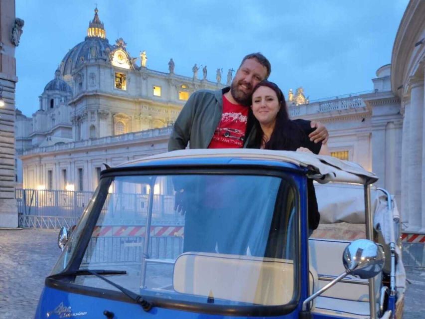 Rome by Ape Calessino - Comfort reality check: cobblestones, helmets, and the ride feel