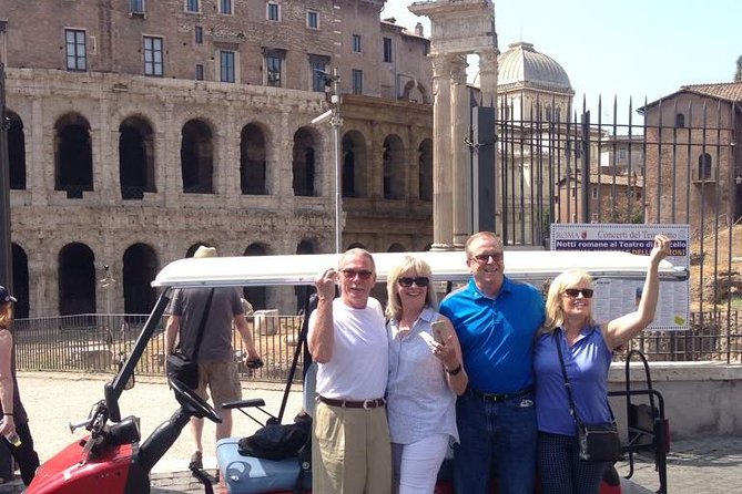 Rome by Golf Cart Private Tour: Beyond the Landmarks - Victory Arches, Trajan’s Column, and the Rome of stories you can read