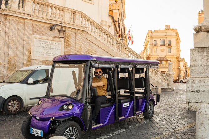 Rome by Golf Cart: VIP Ride to Trevi, Pantheon, Navona & More - Trevi Fountain: the photo stop that actually comes with the story