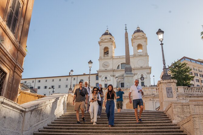 Rome by Golf Cart: VIP Ride to Trevi, Pantheon, Navona & More - Spanish Steps: viewpoint time plus a guided descent