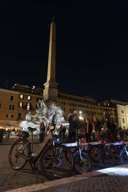 Rome by Night: E-bike Small Group Tour -Food & Wine (Option) - Jewish Ghetto and Campo de’ Fiori: the neighborhood texture you’ll remember