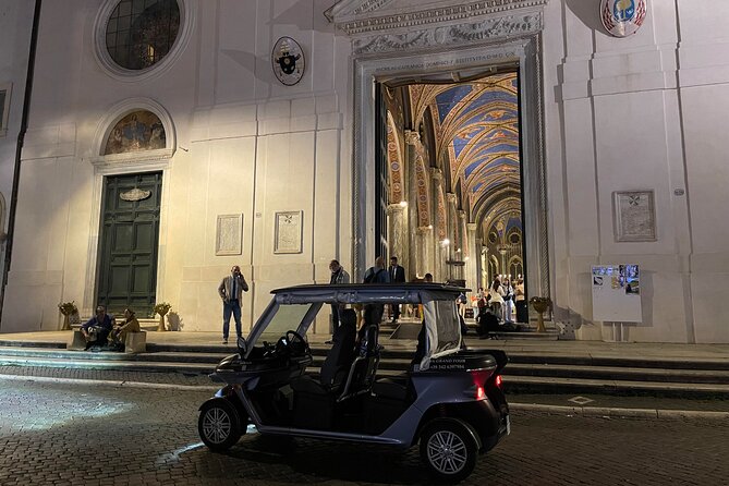Rome by Night Private Golf Cart Tour - Spanish Steps After Dark: Sunset-to-Night Views Without the Rush