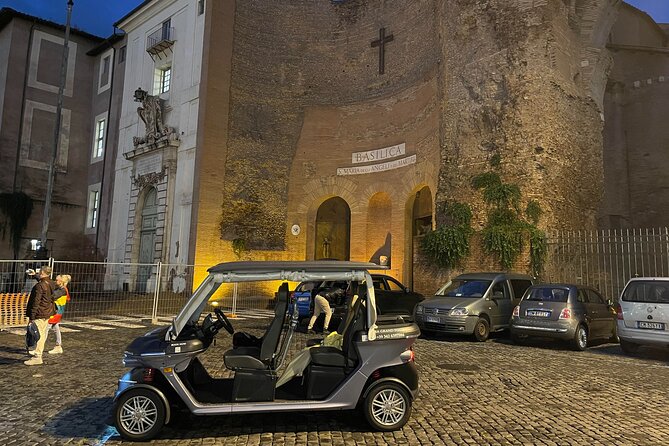 Rome by Night Private Golf Cart Tour - Stop-by-Stop: Colosseum Lights, Circo Massimo, and More