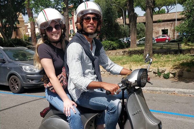 Rome by Vespa: Classic Rome Tour with Pick up - Campo de’ Fiori and Palatine Hill: ending with atmosphere and history in motion