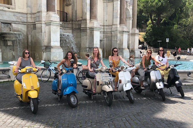 Rome by Vespa: Classic Rome Tour with Pick up - Passenger-only Vespa rules and what they mean for comfort and safety