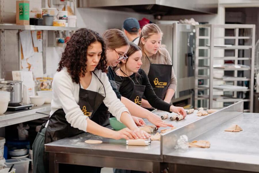 Rome: Cannoli, Gelato, Tiramisu Baking & Cooking Class - Battistini Metro A makes this class easy to reach