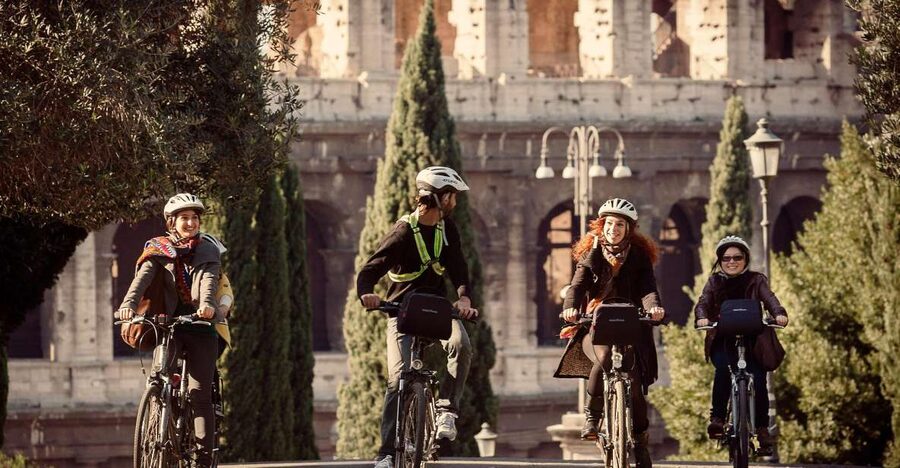 Rome: Cannondale E-Bike Tour of Top Landmarks & More - Jewish Ghetto, Portico di Ottavia, and the quieter side of Rome