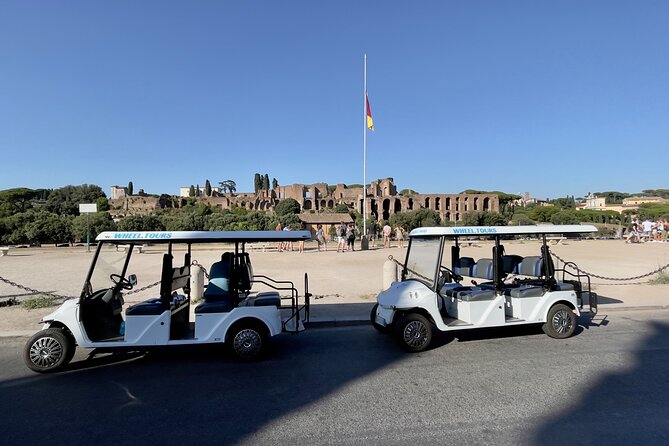 Rome Catacomb & Appian Way Small-Group Tour by Golf Cart - Golf Cart Rome: Fast Views With Less Foot Tiring