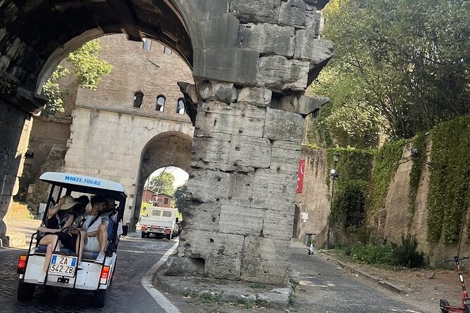 Rome Catacomb & Appian Way Small-Group Tour by Golf Cart - Appian Way Moments: Ancient Road Views in Just a Few Stops