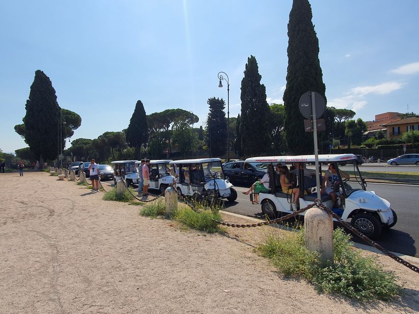 Rome: Catacombs and Appian Way Golf Cart Small-Group Tour - Why a golf cart tour makes sense in Rome