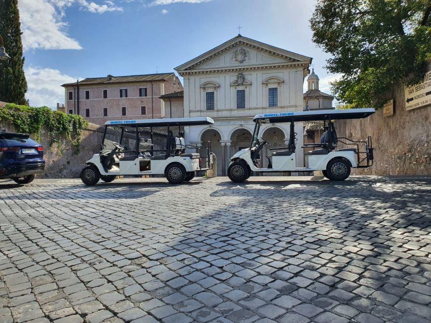 Rome: Catacombs and Appian Way Golf Cart Small-Group Tour - Appian Way: what it feels like to stand on the original road