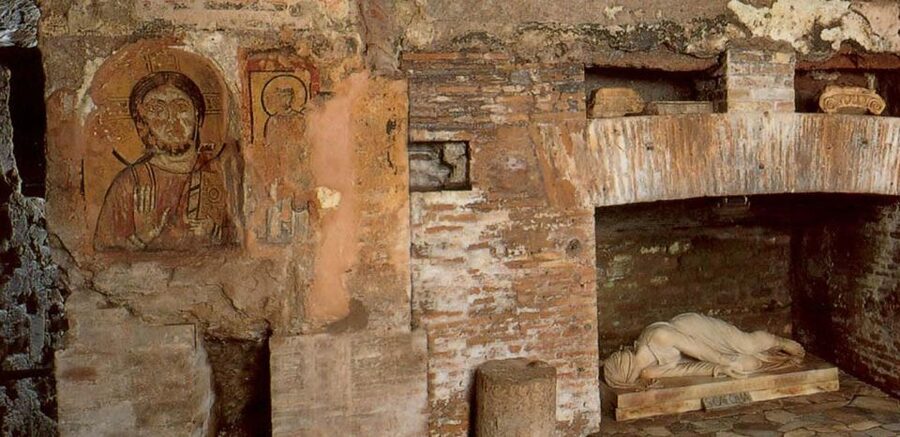 Rome: Catacombs of St. Callixtus Entry Ticket & Guided Tour - Crypt of the Popes: 9 Popes and 3 Bishops
