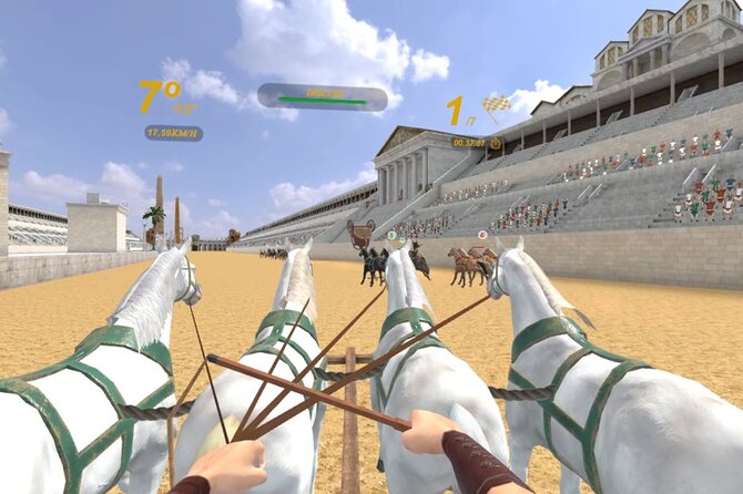 Rome: Circus Maximus Virtual Reality Game near the Colosseum - Circus Maximus VR near the Colosseum: the big idea