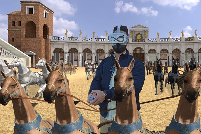 Rome: Circus Maximus Virtual Reality Game near the Colosseum - How the 2-hour experience is paced at Circo Massimo
