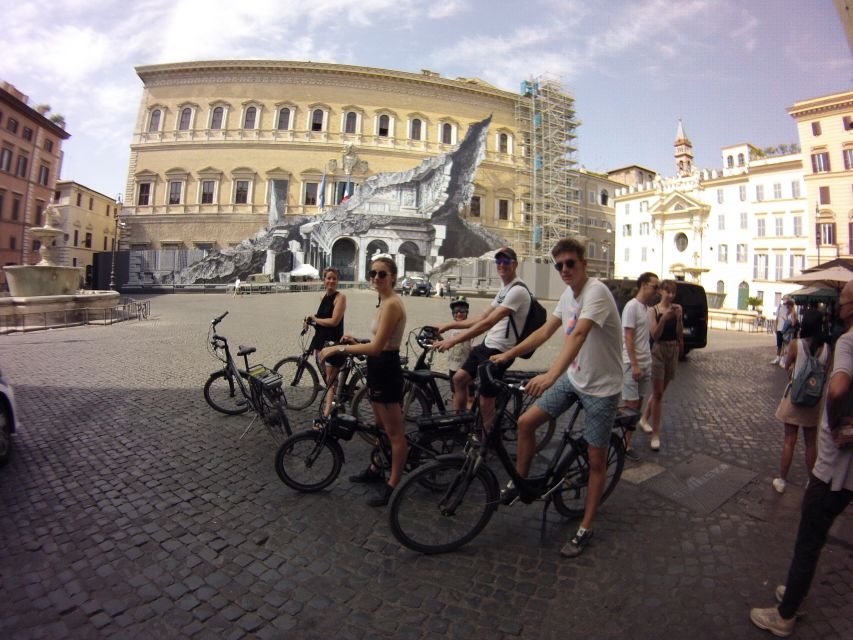 Rome: City Highlights E-Bicycle Tour - How folding e-bikes change your Rome pacing