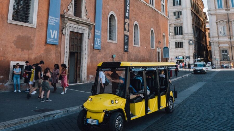 Rome: City Highlights Golf Cart Tour with Local Guide - Trevi Fountain Coin Tradition + Via del Corso Drive-By