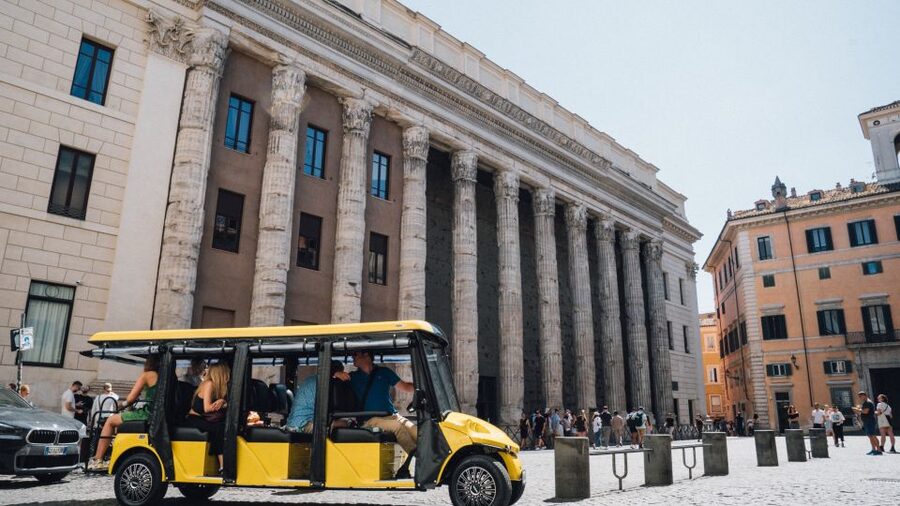 Rome: City Highlights Golf Cart Tour with Local Guide - Colosseum Stop Without the Hours: Gladiator Stories Included