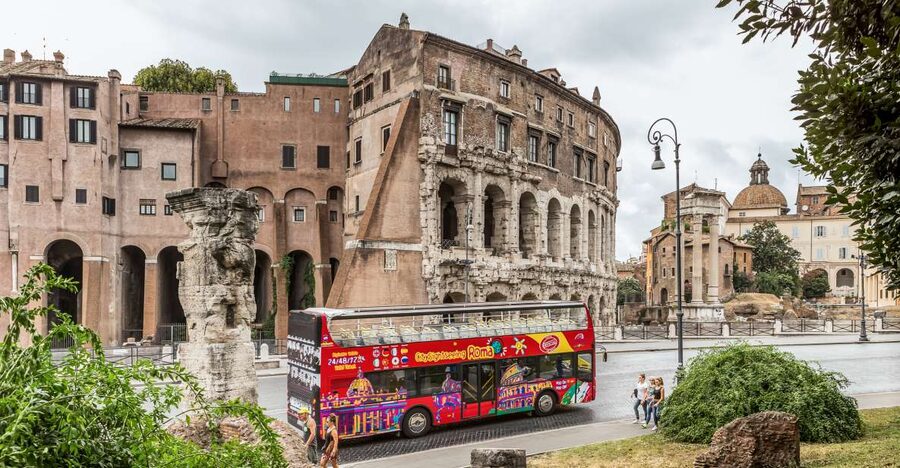 Rome: City Sightseeing Hop-on Hop-off Bus with Audioguide - Vatican Area from the Road: Castel Sant’Angelo Views and Jubilee Access