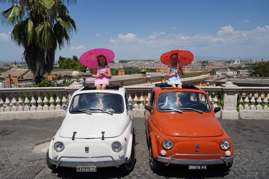 Rome: City Tour in a Retro Fiat 500 with Photo Stops - Key points to know before you go