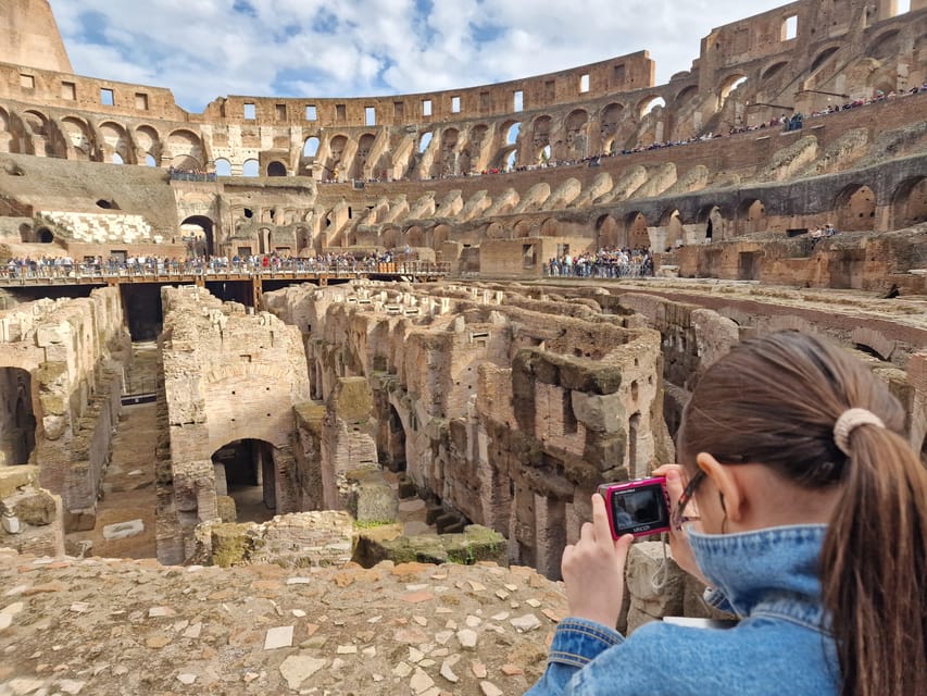 Rome: Colosseum Arena Access and Ancient Rome Guided Tour - Best Views in the Colosseum: Where the Crowds Sat (and Where You’ll Stand)