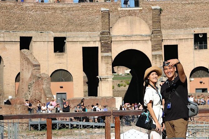 Rome: Colosseum Arena Floor Tour with Roman Forum & Palatine Hill - Entering the Colosseum: Arena Floor first, then tiers