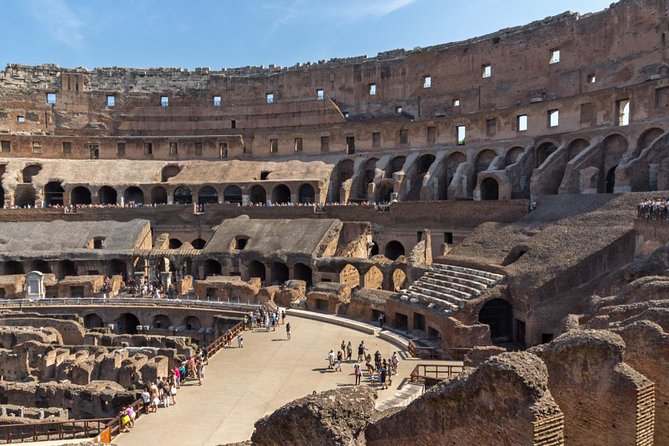 Rome: Colosseum, Forum & Palatine with Arena Access + Audio Guide - Things that can go sideways: phones, headphones, and finding the host