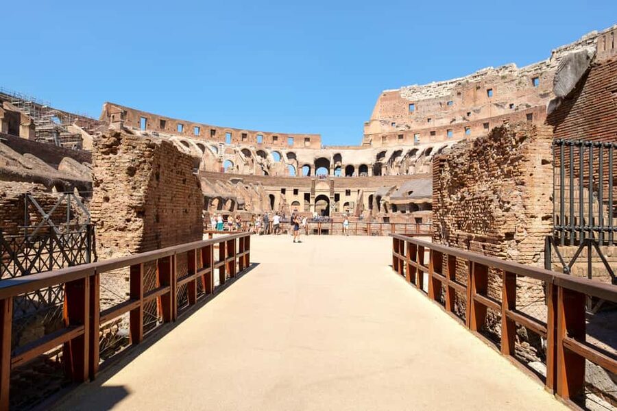Rome: Colosseum FULL EXPERIENCE ARENA FLOOR GUIDED TOUR - The Arena Floor Stop: The Moment Everyone Remembers