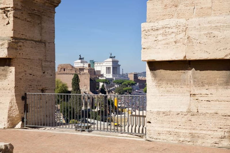 Rome: Colosseum Gladiator's Arena and Roman Forum Tour - On Palatine Hill: views with a side of uneven ground