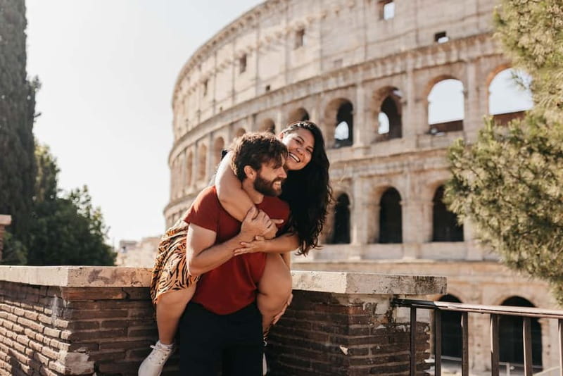 Rome: Colosseum Photoshoot - What you receive: edited photos in 48 hours