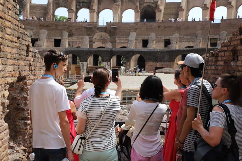 Rome: Colosseum & Roman Forum Guided Tour - Inside the Colosseum: the 1st level, 2nd level, and the top tiers
