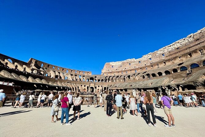 Rome: Colosseum, Roman Forum & Palatine Hill Visit + Audio Guide - Entering the Colosseum: Timed Check-In, Security Lines, and Staying Oriented