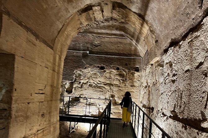 Rome: Colosseum Tour by Night with Arena & Underground - Going underground: the route that reframes gladiator life